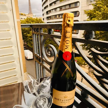 Cosy Avec Vue Tour Eiffel * Paris